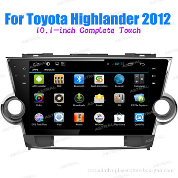 Wholesale Toyota Navigation 2 Din Android 4.2 Car Radio Audio Player Highlander 2012